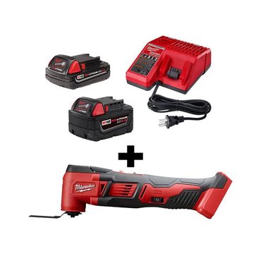 New 2026 Fresh Find Milwaukee M18 18V Cordless Oscillating Multi-Tool Kit with 5.0Ah & 2.0Ah Batteries and Charger Practical