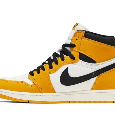 2026 Upgraded Prime Select Jordan 1 Retro High OG 'Yellow Ochre' Distinctive