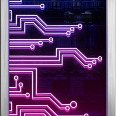 2026 Debut Pure Value Gaming LED Beverage Refrigerator, 120 Cans, Cyberpunk Style Fine