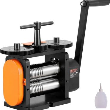 Durable Pure Value Vevor Rolling Mill Jewelry Machine 3-in-1 Multi-Function 57mm Max Width New Everyday