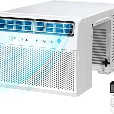 Revolutionary Prime Select Antarctic Star U-shaped window air conditioner 12000 BTU Ultra-quiet window air conditioner Cools Fine