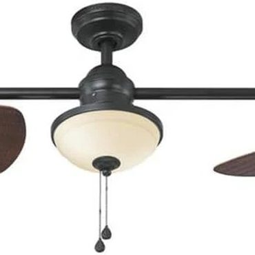 Durable Pure Value Harbor Breeze Twin Breeze II 74" Outdoor Ceiling Fan, Bronze Modern
