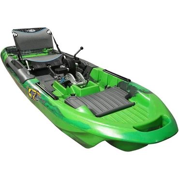Popular Fresh Find 3 Waters Big Fish 103 Pedal Drive Fishing Kayak, Green Camo Fine