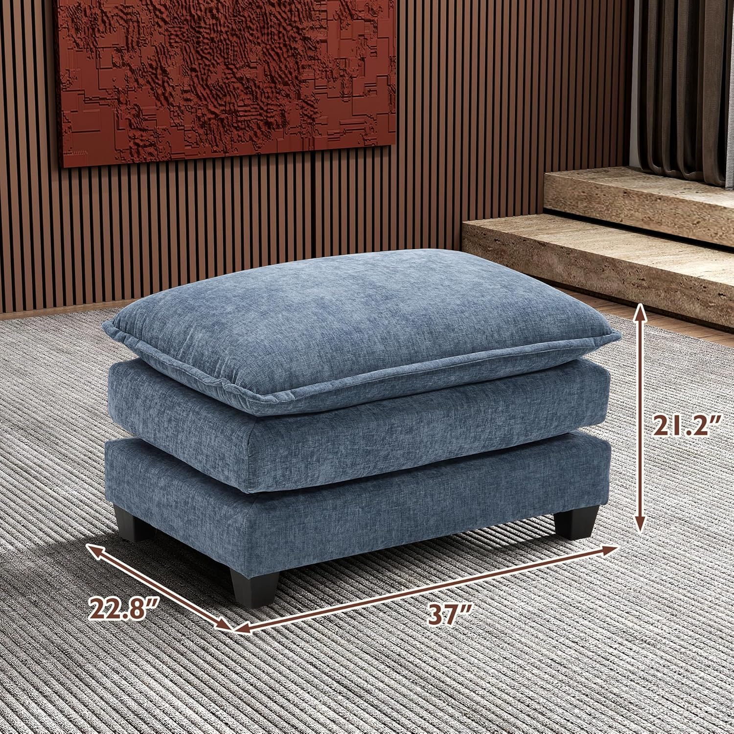 Premium Fresh Find Ihanherry 146" U-Shaped Modern Sofa Modular Sectional Cloud Couch Grey Practical