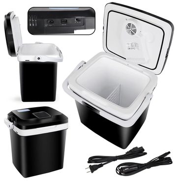 Essential Open Market Portable Iceless Thermoelectric Cooler Warmer Car Electric Refrigerator Mini Fridge Practical