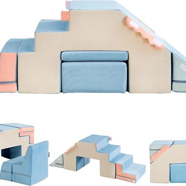 Popular Simple Goods Climbing Blocks for Toddlers,Indoor Soft Climb and Crawl Play Climbing Toys for Creativity & Imagination Practical
