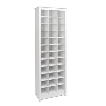 2026 Debut Open Market 36 Pair Shoe Storage Rack, White Sensible