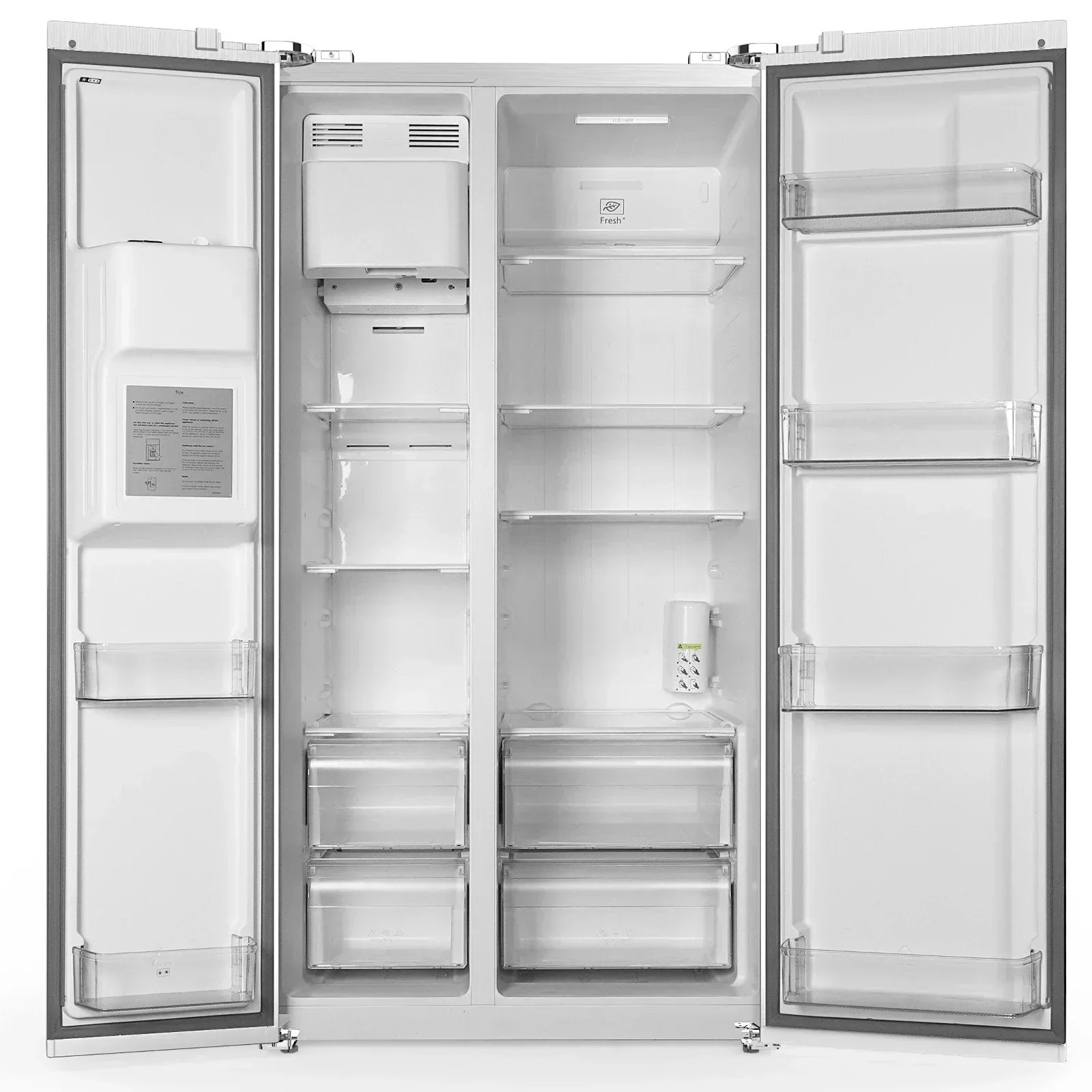 In Season Open Market 36" Side By Side 20.01 Cu. ft. Built-in Refrigerator with Freezer & Ice Maker Included Value