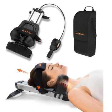 Brand New Open Market iSTIM WeTrac Cervical Neck Traction Device with Travel Bag Enhanced