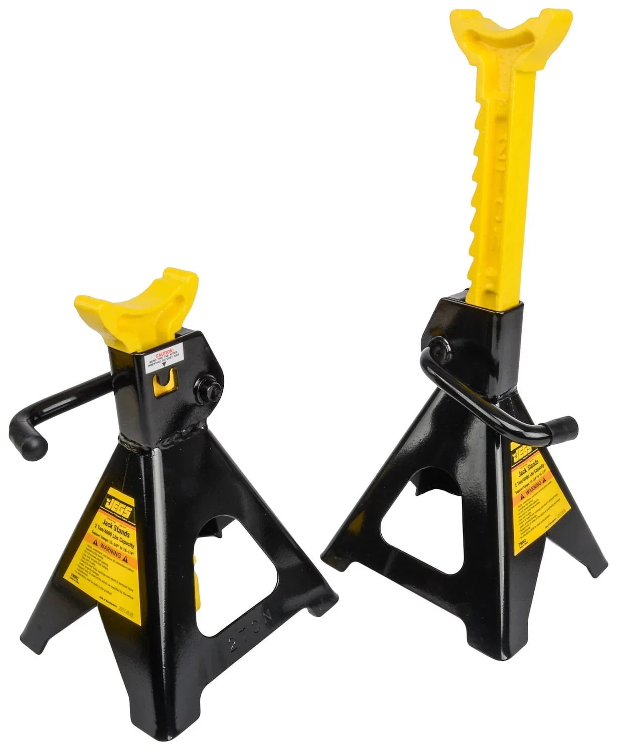 Select Clear Choice JEGS 79002 Hydraulic Utility Floor Jack & Stands Heavy Gauge Steel Frames Original