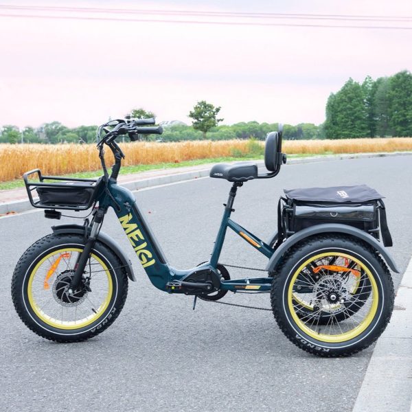 Genuine Open Market SILVERADO 20 48V/14AH 750W Foldable Fat Tire Electric Trike, 330LBS (96817362) Improved