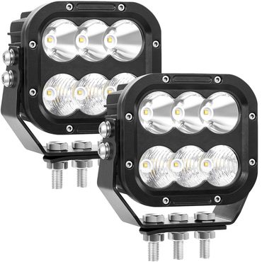 Limited Basic Line LED Off-road Light IP68 5-inch 120W 10000lm Fog Light Combo Beam for Car Boat ATV RV Pickup 12V 24V Sound