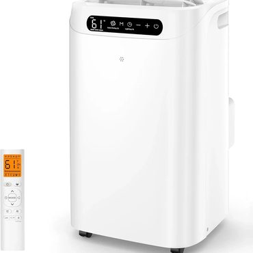 Economy Standard Goods Portable Air Conditioner 14000Btu with Remote 3-in-1 Dehumidifier Fan Windows Kit Fine