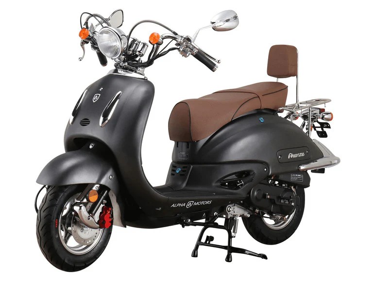 Durable True Basics Alpha Motors Mofaroller Firenze 50 ccm 25 km/h / 45 km/h, EURO5 Sound