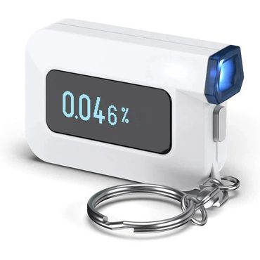 Limited Smart Pick C6 Keychain Breathalyzer 2-Pack – Professional Accuracy, Smartphone Connectivity, Apple & Android Compatible Original