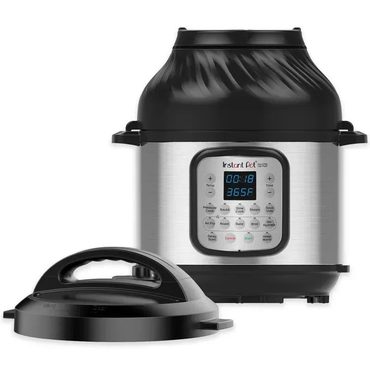 New 2026 Open Market Instant Pot Duo Crisp 11 in 1 Air Fryer & Pressure Cooker, 8 Qt, Stainless Steel Universal