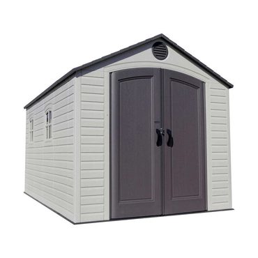 Durable Simple Goods 8 ft. W x 12.5 ft. D Plastic Storage Shed Value