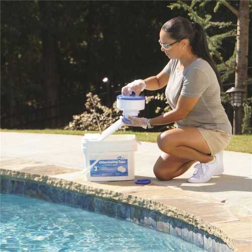 Limited Simple Goods Pool Time 21827PTM 35 lbs. Chlorinating Tablets Distinctive