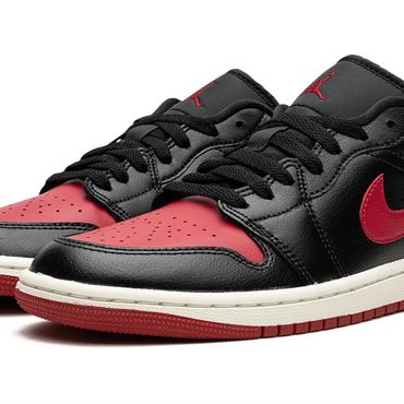 Popular Clear Choice Air Jordan 1 Low WMNS "Bred Sail" Value