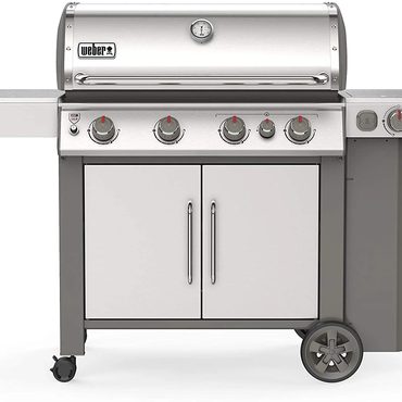 Advanced Open Market Weber 62006001 Genesis II S-435 4-Burner Liquid Propane Grill, Stainless Steel Functional