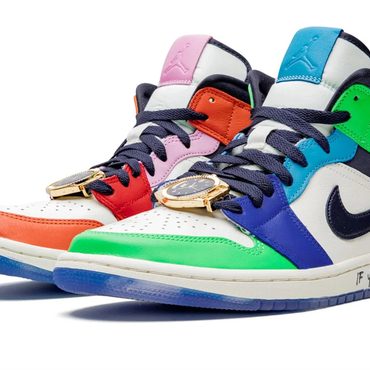 Select Open Market Air Jordan 1 Mid WMNS "Melody Ehsani - Fearless" Enhanced