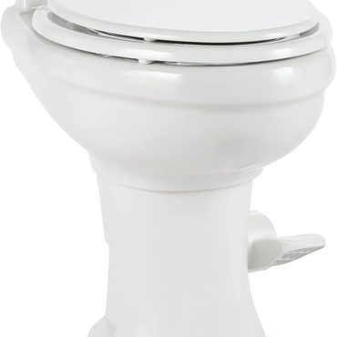 Annual Pure Value 320 Series Standard Height RV Toilet - White Sensible