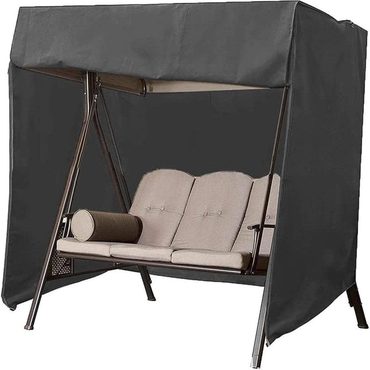 Limited Clear Choice HYQW 3 Seater Swing Cover Hammock Cover Waterproof Windproof, 210D Oxford Fabric Outdoor Swing Seat Cover Distinctive