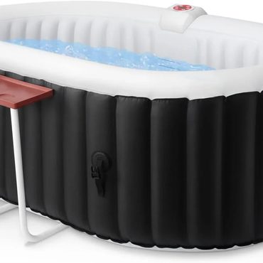 In Stock Basic Line Edostory Hot Tub Inflatable Portable Oval Spa 2 Person Hot Tub with 90 Bubble Jets Value