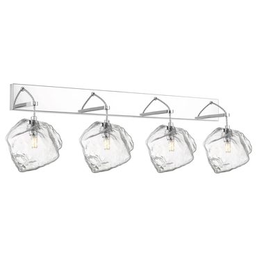Limited Pure Value 63131LED'sP-MSS/CLR 4 Light Wall / Vanity in Mirrored Functional