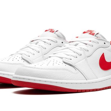 In Stock Pure Value AIR JORDAN 1 MID WMNS "University Red" Practical