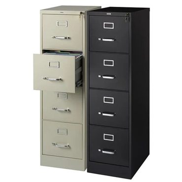 Revolutionary Pure Value Hirsh Commercial 22D 4-drawer Letter Vertical File Cabinet Sound