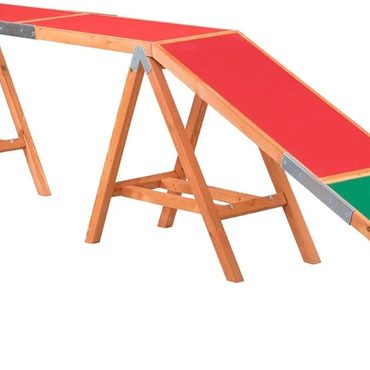 Limited Basic Line TRIXIE Dog Agility Dogwalk, Canine Agility Training, Obedience Training Universal