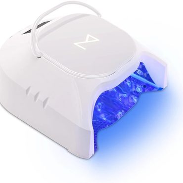 New 2026 Simple Goods Professional Hybrid 86W Wireless UV LED Nail Curing Lamp Cordless Dryer Black Value