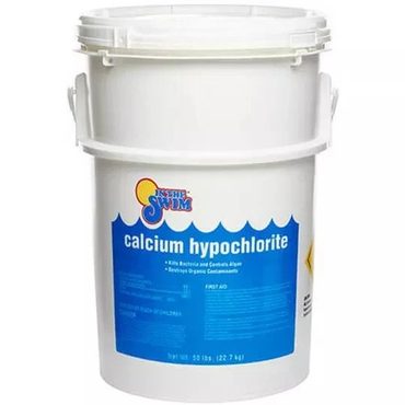 In Season Everyday Co 50 LBS CALCIUM HYPOCHLORITE POOL SHOCK BUCKET Functional