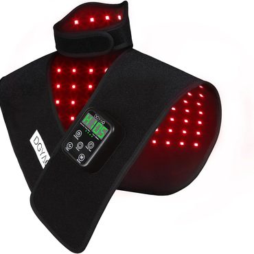 Classic Fresh Find Red Light Therapy for Neck and Shoulder Pain Relief 850nm Near Infrared Wrap Enhanced