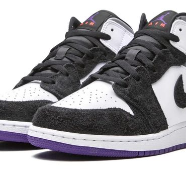 Popular Simple Goods Air Jordan 1 Mid SE "Court Purple Suede" Fine