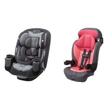 Limited Prime Select Grow and Go All-in-One Slim Convertible Car Seat Aqua Pop Distinctive