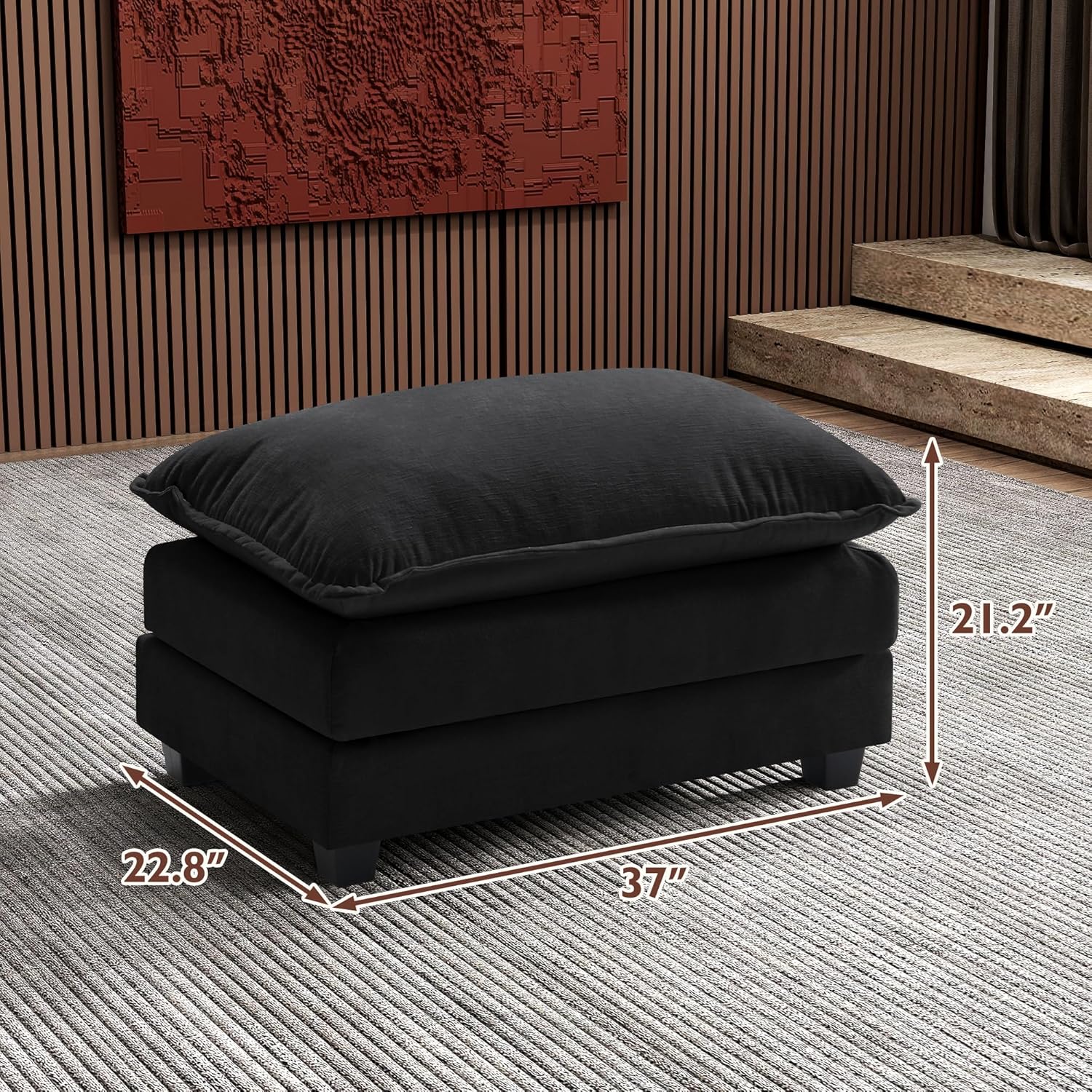 Premium Fresh Find Ihanherry 146" U-Shaped Modern Sofa Modular Sectional Cloud Couch Grey Practical