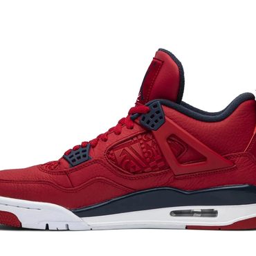 In Stock Basic Line Jordan 4 Retro 'FIBA' Sensible