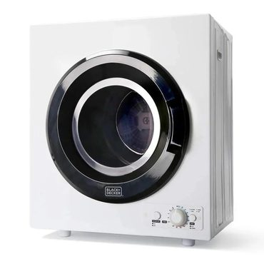 Genuine Basic Line 3.5 Cu. ft. Portable Dryer White Black Original