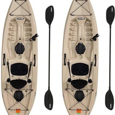 Revolutionary Fresh Find Lifetime 90806 Tamarack Angler 100 Fishing Kayak C 2-Pack (Paddles included) Improved