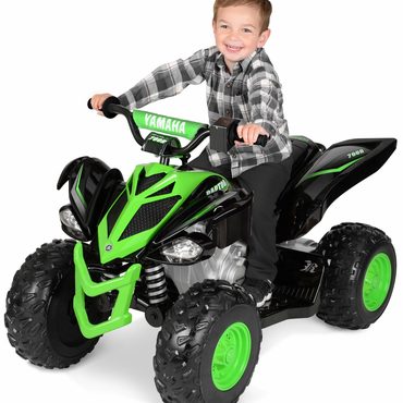 Annual Prime Select Yamaha 12V Raptor ATV Powered Ride-on for Boys & Girls, Ages 3+, up to 5 MPH Fine