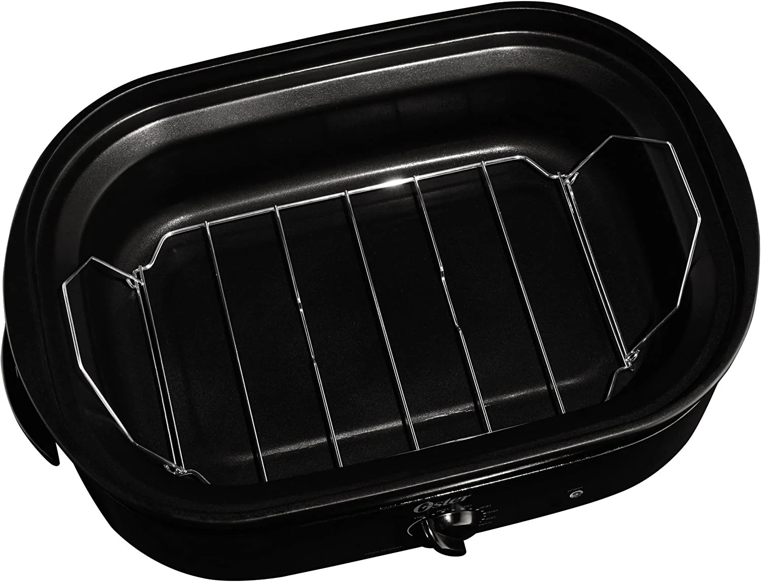Durable Simple Goods Oster 22-Quart Stainless Steel Roaster Oven, Fits 22-lb Turkey, Baking & Roasting, Easy Clean, CKSTRS23 Original