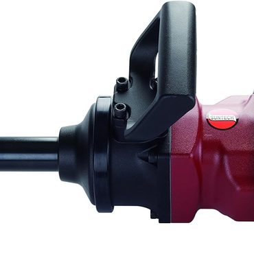 Genuine Open Market SM-47-4073L7 Air Impact Wrench with 7" Light Weight Extended Anvil, Red/Black, 1" Universal