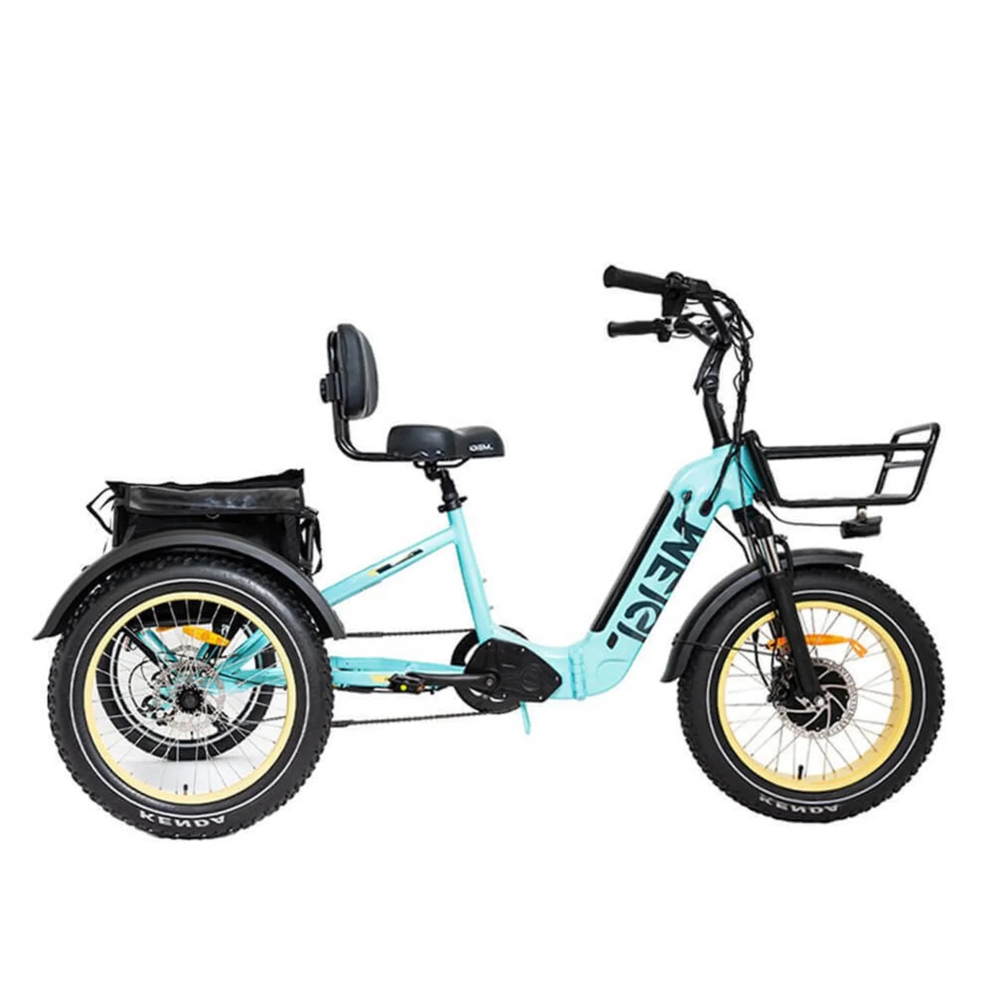 Genuine Open Market SILVERADO 20 48V/14AH 750W Foldable Fat Tire Electric Trike, 330LBS (96817362) Improved