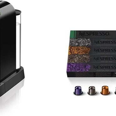 2026 Upgraded Simple Goods Nespresso CitiZ Original Espresso Machine by De'Longhi, Black Universal