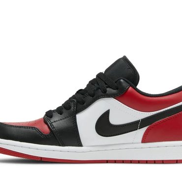 Classic True Basics Jordan 1 Low 'Bred Toe' Sound