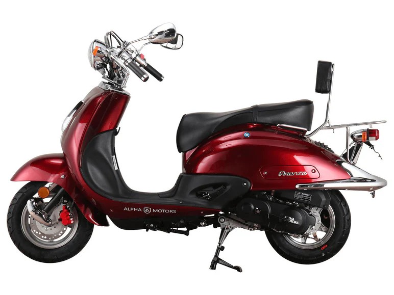 Durable True Basics Alpha Motors Mofaroller Firenze 50 ccm 25 km/h / 45 km/h, EURO5 Sound