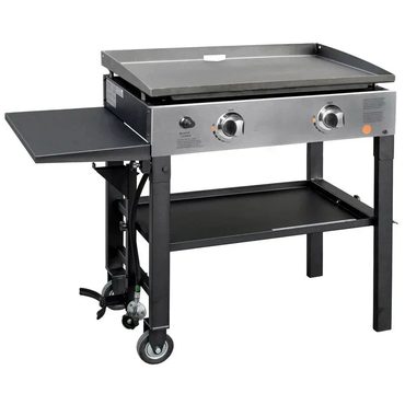 Select Fresh Find 2-Burner 28" Griddle Cooking Station with Stainless Steel Practical