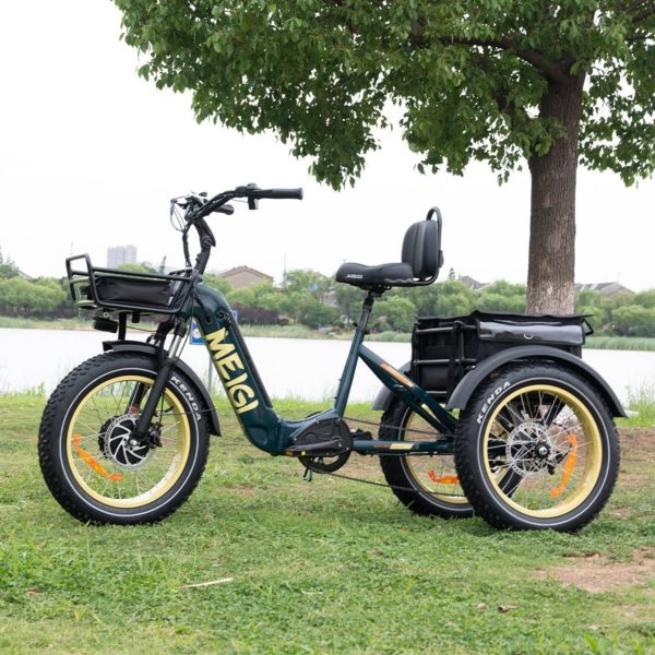 Genuine Open Market SILVERADO 20 48V/14AH 750W Foldable Fat Tire Electric Trike, 330LBS (96817362) Improved